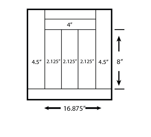 Drawer Boxes &Amp; Custom Inserts Option C