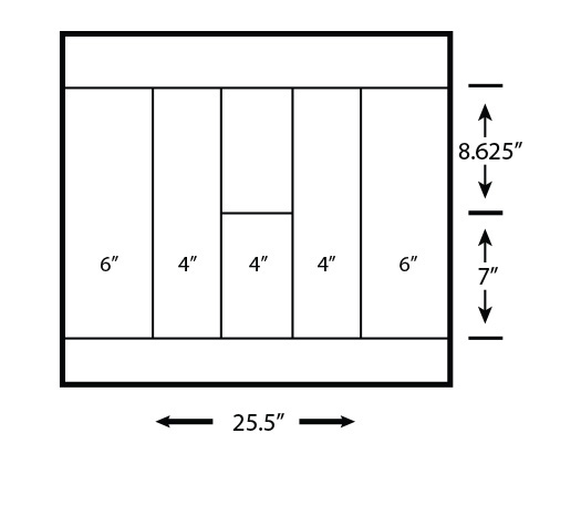 Drawer Boxes &Amp; Custom Inserts Option E