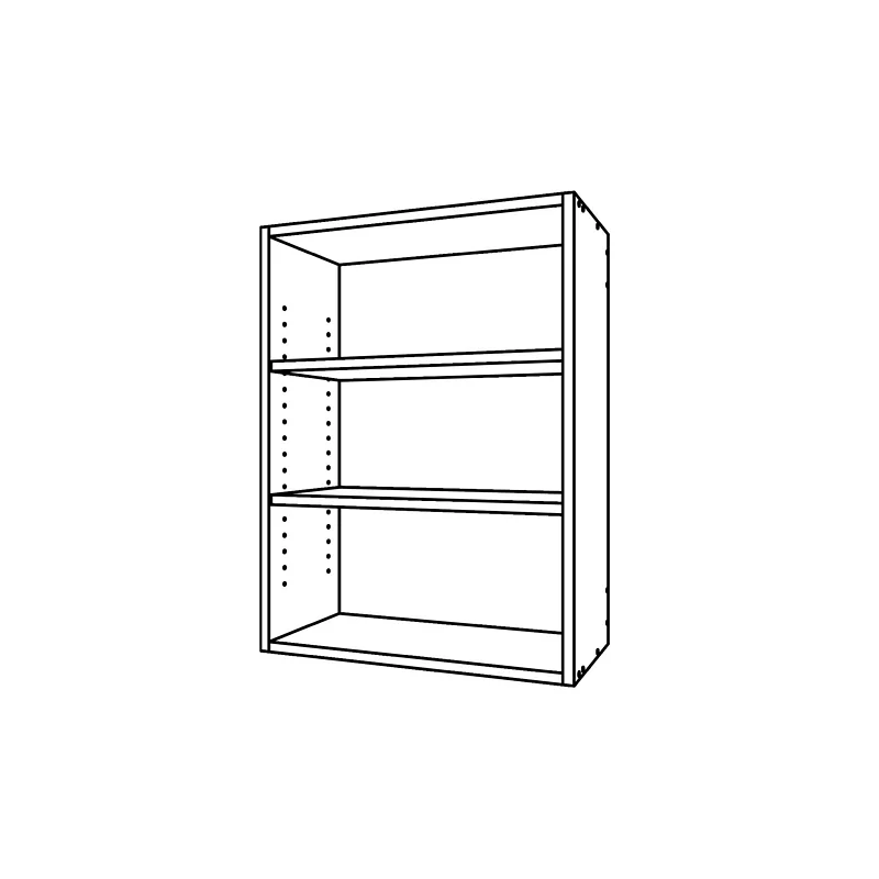 CM300, Open Upper Cabinet technical drawing