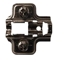 PLA-CMW2FLSC, 2mm Frameless Plate for Soft Close w/ Screws