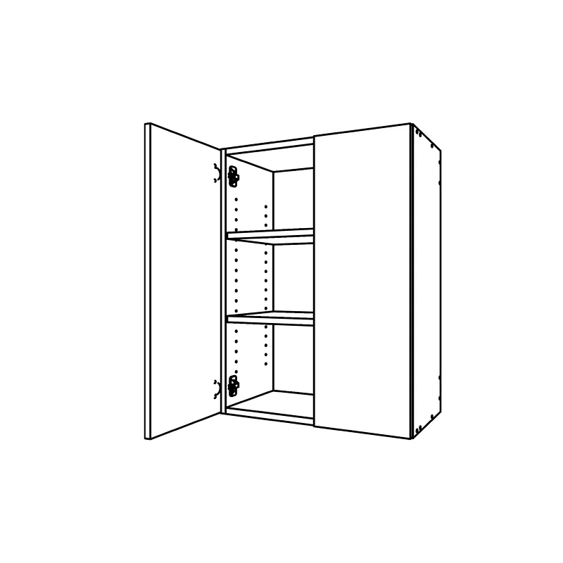 CM302, Two Door Upper Cabinet technical drawing