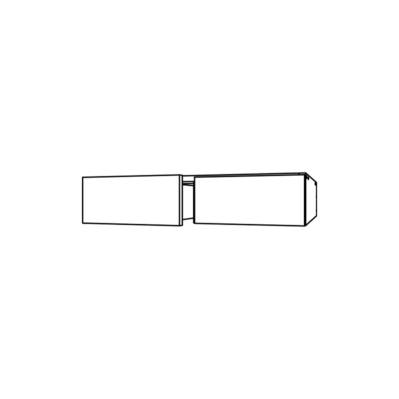 CM291, Two Drawer Apron technical drawing