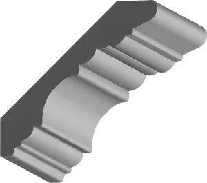 Georgian, Crown Moulding