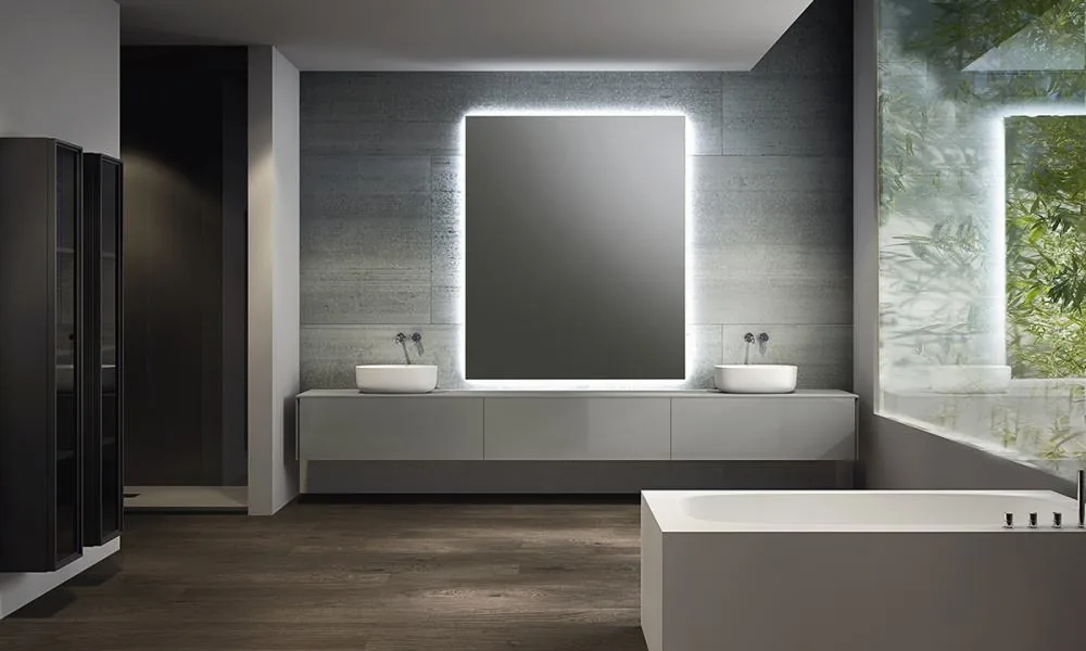 Custom Dual-Sink Vanities, custom bathroom cabinetry by Ultimate Cabinets, Inc.