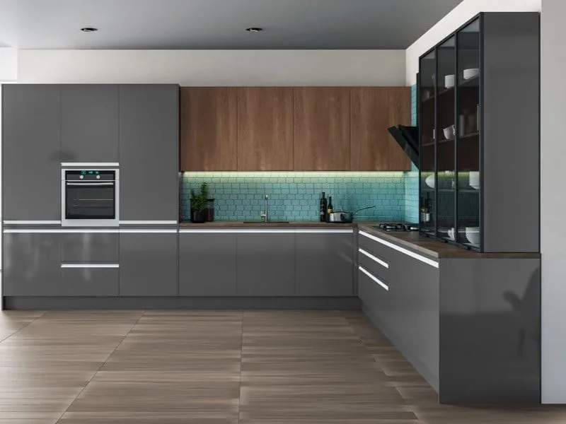 Euro Frameless kitchen cabinets