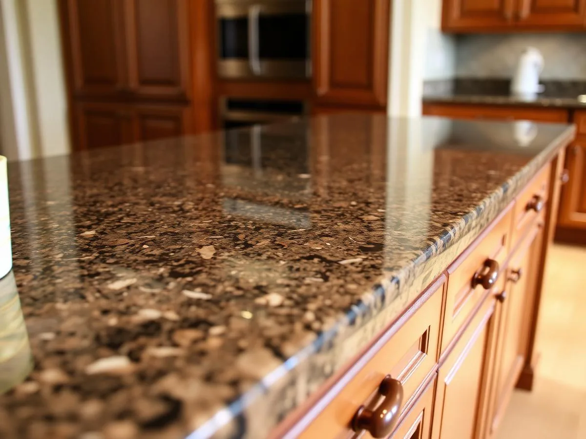 Granite Countertops fabricated and installed by Ultimate Cabinets